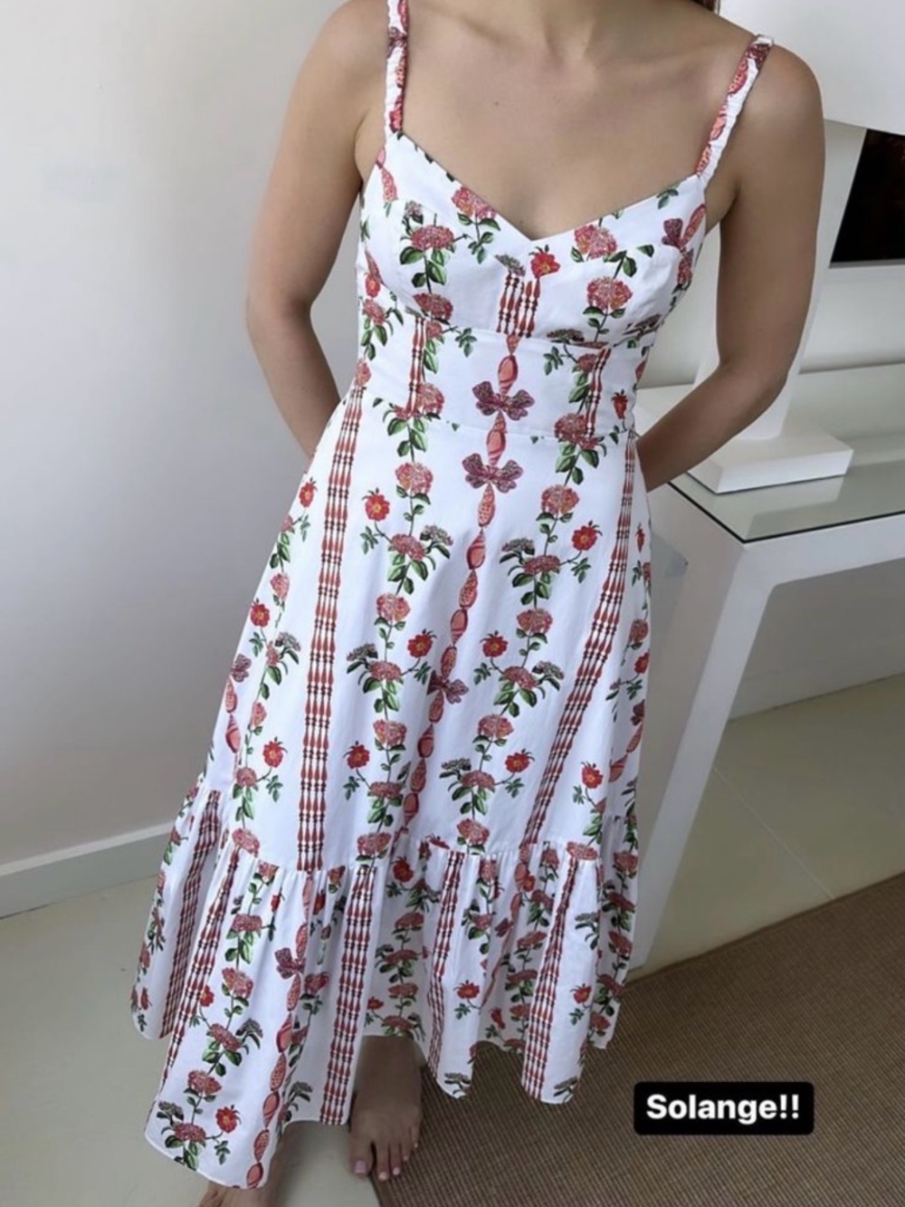 Hill House floral Summer Dress XL New Tags